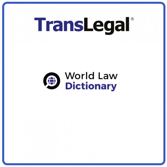 The World Law Dictionary